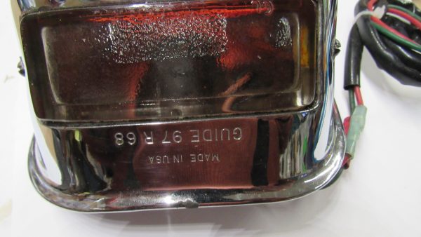 **USED**Harley Shovelhead Tail Lamp Assembly 1969-UP??  P/N 68010-64B - Image 8