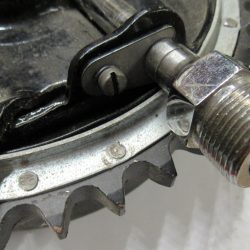 Harley 45 Flathead Speedo Drive Retainer Clip with Screw. 1937-52  P/N 67080-37