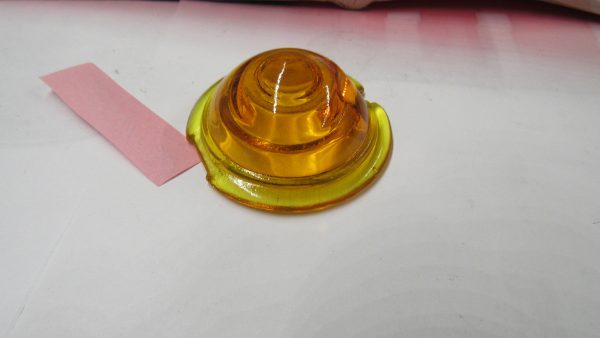 Harley Panhead Guide DH-49 Bullet Marker Light Lamp: *Amber Lens*Part # 68571-50