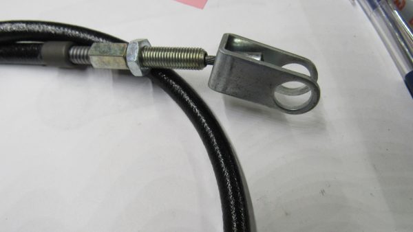 Harley Panhead, Cloth Cover Clutch Cable *Mouse Trap* 1952-UP?? P/N 38618-52 - Image 3