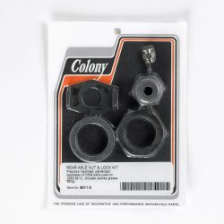 Harley VL Flathead Rear Axle Nut & Lock Kit 1930-36