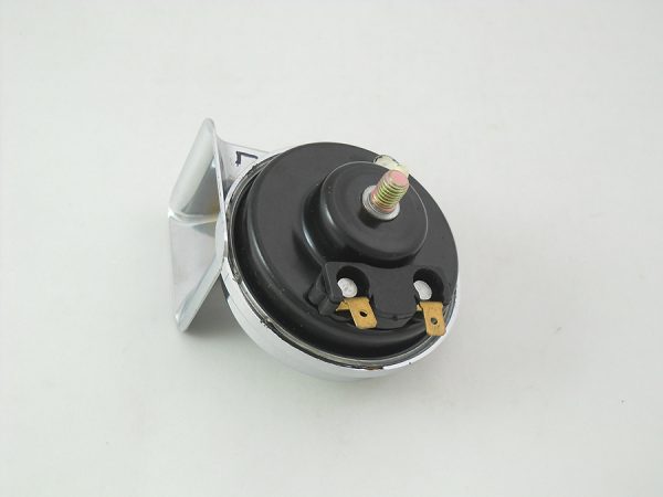 Harley Shovelhead,Evolution, Twin-Cam Chrome Cow Bell Horn. *Universal Fit*  12 Volt - Image 2