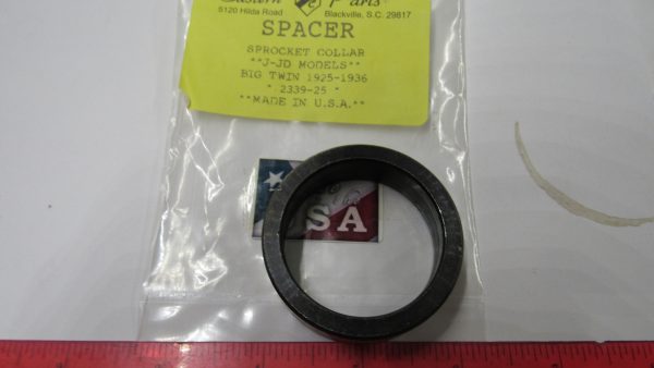 Harley J, JD, VL Flathead Transmission Sprocket Collar Spacer 1925-36  P/N 2339-25