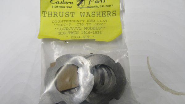 Harley J, JD, VL Transmission Countershaft End Play Thrust Washer Set. 1916-36. P/N 2308-KIT