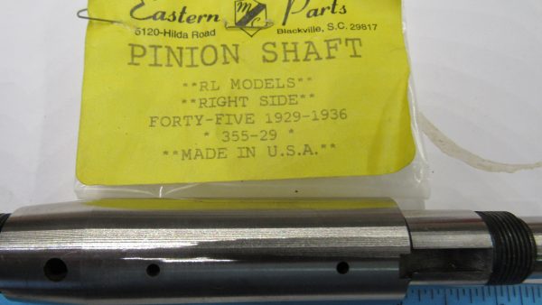 Harley RL 45 Flathead Pinon Shaft. 1929-36  P/N 355-29 - Image 4