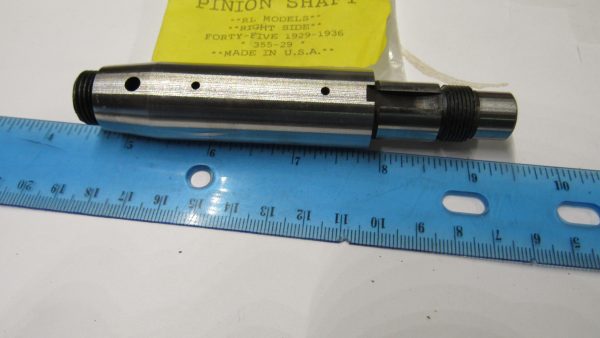 Harley RL 45 Flathead Pinon Shaft. 1929-36  P/N 355-29 - Image 3