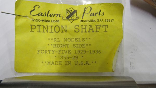 Harley RL 45 Flathead Pinon Shaft. 1929-36  P/N 355-29 - Image 5