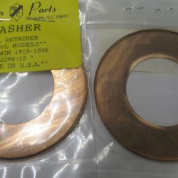 Harley JD VL Flathead Transmission Oil Retainer Washer *Copper* 1915-36  P/N 2294-15