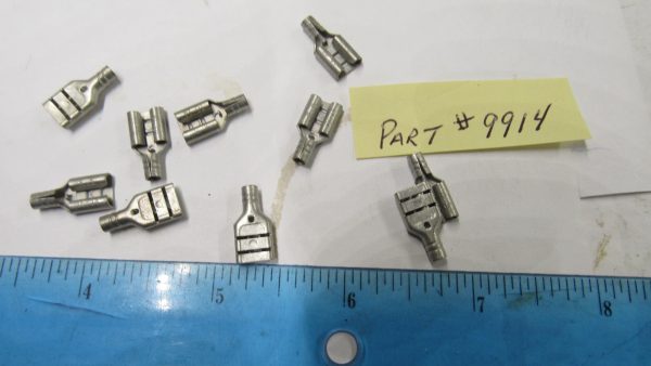 Harley Shovelhead,Sportster Spade Wire Terminal 1/4"  . P/N 9914