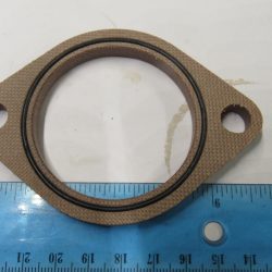 S & S 1/4" Manifold Insulator Block. 2 1/16" Hole.. Super G Carbs.  S&S Part # 16-0498