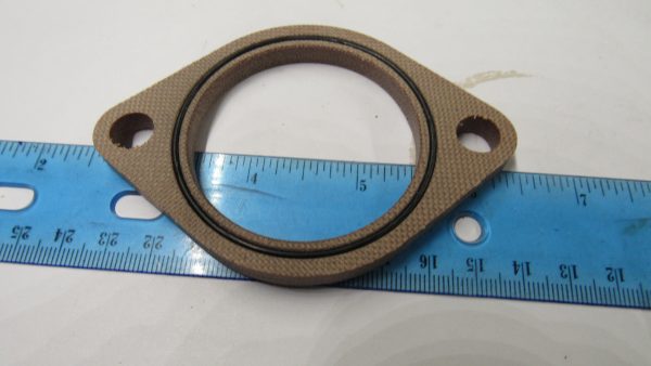 S & S 1/4" Manifold Insulator Block. 2 1/16" Hole.. Super G Carbs.  S&S Part # 16-0498 - Image 2