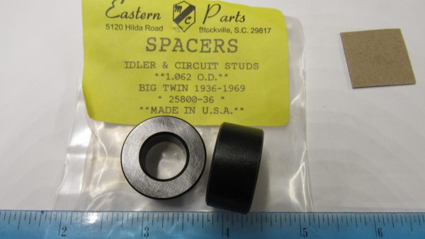 Harley Knucklehead,Pan Shovel Idler & Circuit Stud Spacers 1936-69. P/N 25800-36 - Image 3