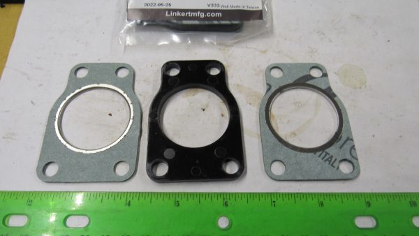 Harley Big Twin Linkert Carburetor Insulator Gasket Kit. 1941-65. P/N 27412-48