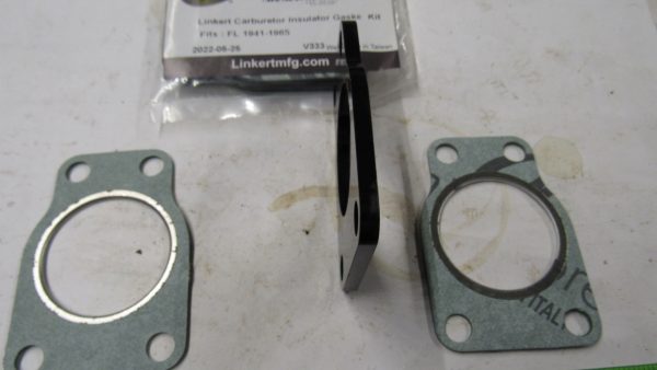 Harley Big Twin Linkert Carburetor Insulator Gasket Kit. 1941-65. P/N 27412-48 - Image 5