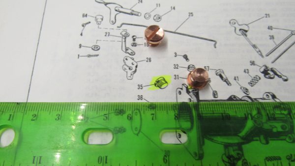 Harley Big Twin, 45 Flathead Linkert Carburetor Idle Passage Plug 1930-65  P/N 27325-33 - Image 3