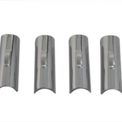 Harley Panhead, Sportster Chrome Pushrod Cover Clips 1948-83. P/N 17950-48