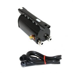 Harley Panhead,Flathead Black 12 Volt Coil..1948-1960