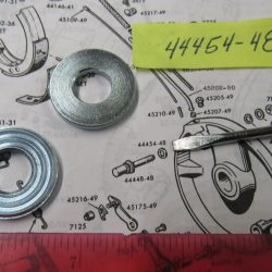Harley Panhead, Shovelhead Backing Plate Locating Washer for Pivot Stud. 1949-71. P/N 44454-48