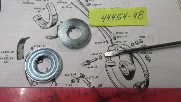 Harley Panhead, Shovelhead Backing Plate Locating Washer for Pivot Stud. 1949-71. P/N 44454-48