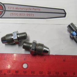 Harley Knucklehead,Panhead,Oil Line/Vent Line Fitting. *CHROME*  1930-64. P/N 63533-15