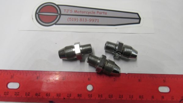 Harley Knucklehead,Panhead,Oil Line/Vent Line Fitting. *CHROME*  1930-64. P/N 63533-15 - Image 2