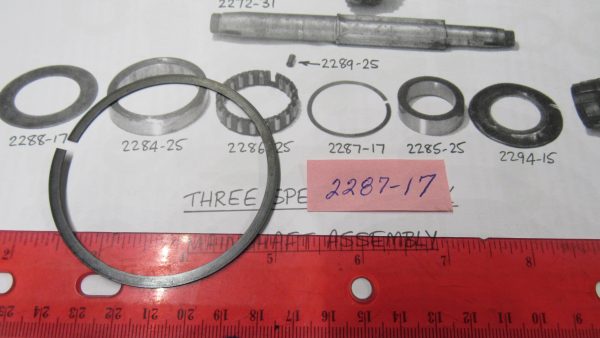 Harley JD VL Flathead Transmission Outer Bearing Race Retaining Ring.1917-36  P/N 2287-17 - Image 2