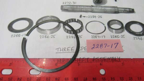 Harley JD VL Flathead Transmission Outer Bearing Race Retaining Ring.1917-36  P/N 2287-17
