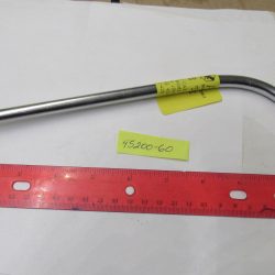 Harley Panhead, Shovelhead Chrome Crossover Brake Tube and Nut. 1960-68. P/N 45200-60