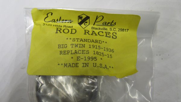 Harley JD,VL Flatheads Connecting Rod Races. 1915-36. Standard Size. - Image 3
