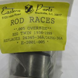 Harley Knucklehead, Pan, Shovel, Connecting Rod Races 1936-84. P/N 24345-36A & 24356-36A *OVERSIZE*.005