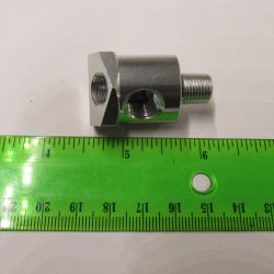 Harley Panhead, Shovelhead, Evolution Oil Pressure Gauge Switch Fitting **Aluminum**