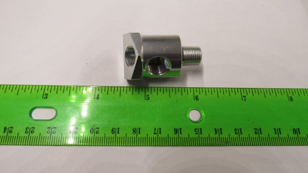 Harley Panhead, Shovelhead, Evolution Oil Pressure Gauge Switch Fitting **Aluminum**