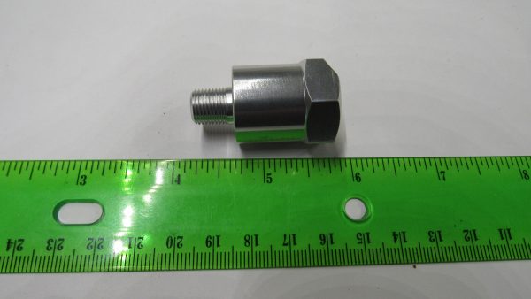Harley Panhead, Shovelhead, Evolution Oil Pressure Gauge Switch Fitting **Aluminum** - Image 2