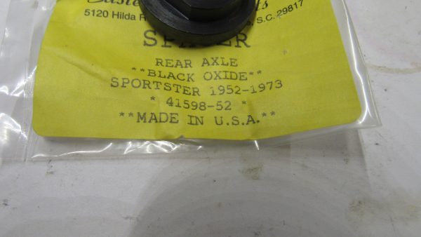 Harley Sportster Rear Axle Spacer. 1952-73. P/N 41598-52 - Image 3