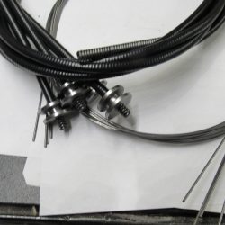 Harley Panhead Vinyl Covered Spark Or Throttle Control Coil Cable 1949-53 P/N 56528-49