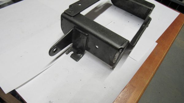 **USED** Harley Shovelhead Battery Tray - Image 3