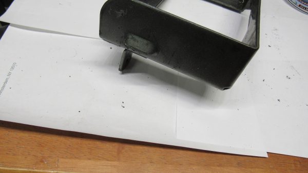 **USED** Harley Shovelhead Battery Tray - Image 6