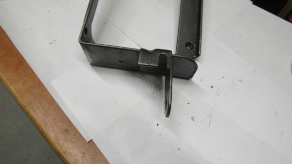 **USED** Harley Shovelhead Battery Tray - Image 8