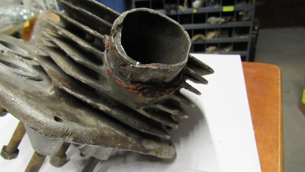 **USED**Harley 1948 Rear Panhead Head. - Image 14
