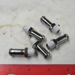 Harley Shovelhead, Evolution *Chrome*Gas and Oil Line Fitting. 1957-99. P/N 63533-41A