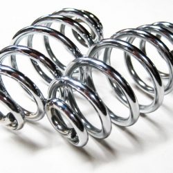 Harley,Triumph,Honda,Customs,Choppers 5" Chrome Seat Springs