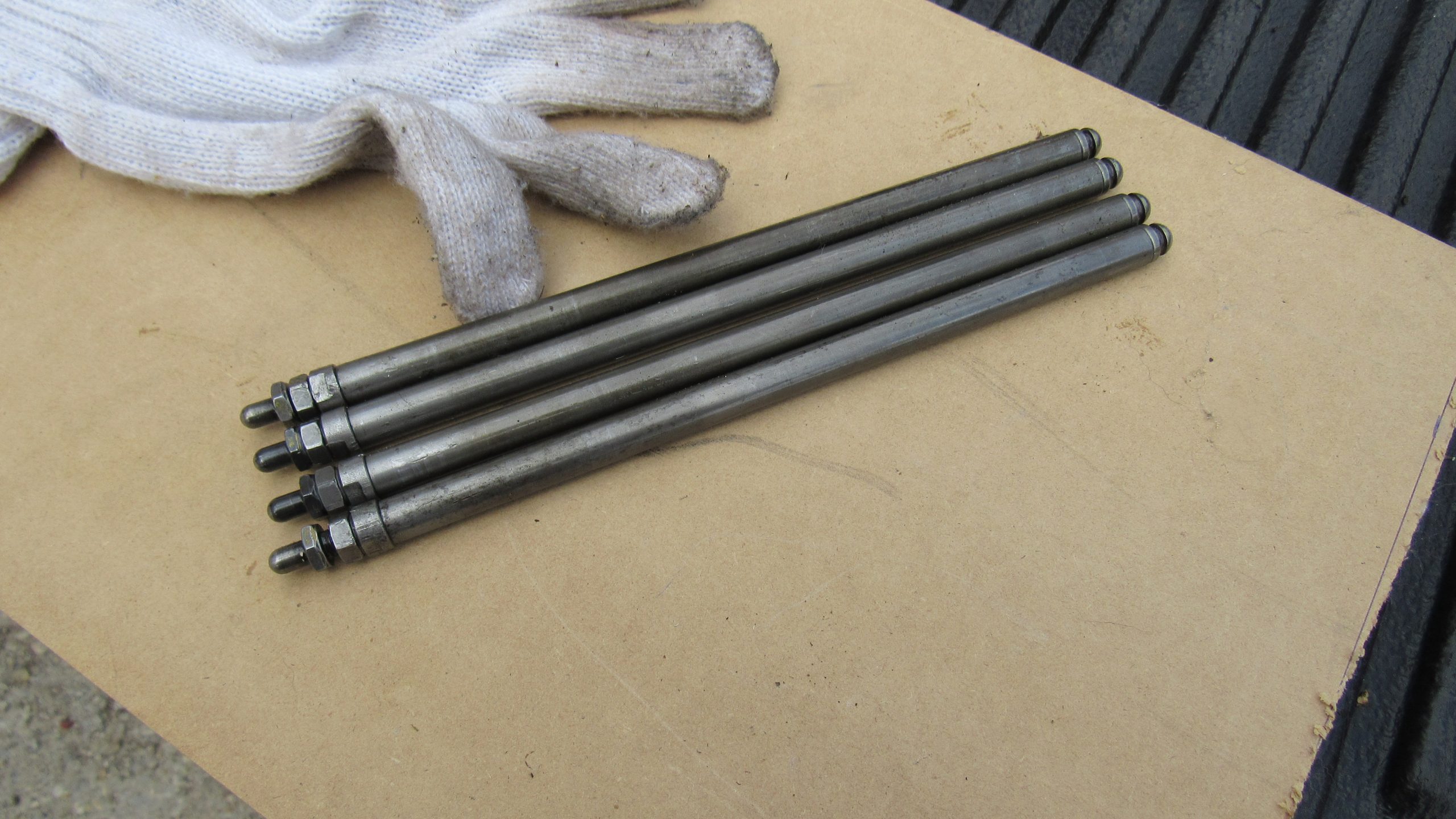 **USED**Harley Shovelhead Adjustable Push Rods 196684. P/N 1790466