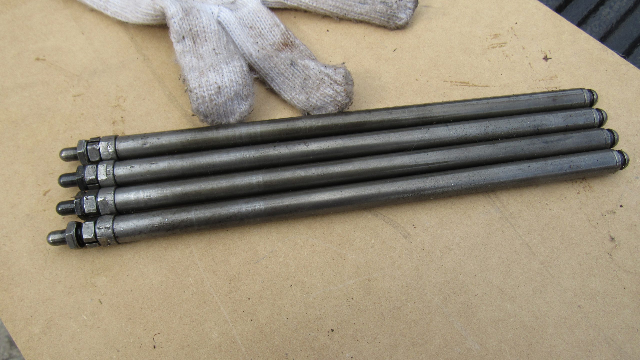 **USED**Harley Shovelhead Adjustable Push Rods 196684. P/N 1790466