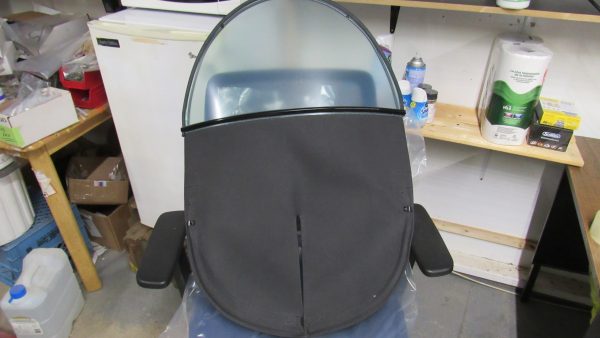 Harley Knucklehead, 45 Flathead Black Summer Windshield..