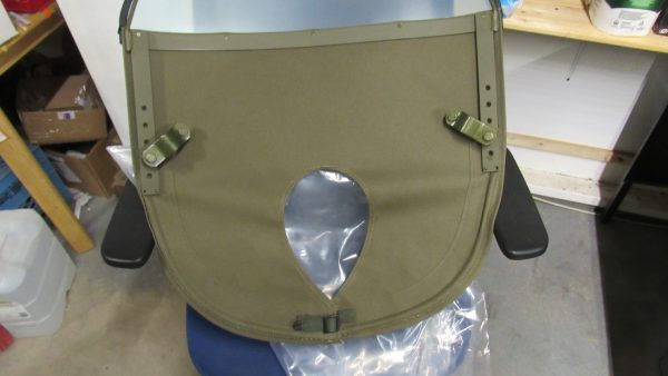Harley 45 Flathead Green Summer Windshield.. *Military Type* - Image 2