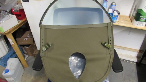 Harley 45 Flathead Green Summer Windshield.. *Military Type* - Image 8