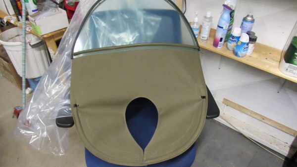 Harley 45 Flathead Green Summer Windshield.. *Military Type* - Image 9