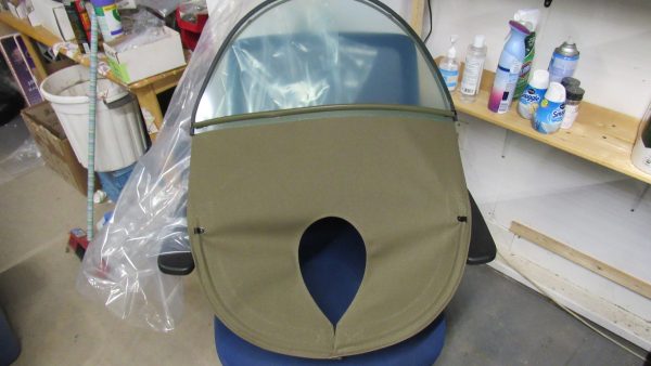 Harley 45 Flathead Green Summer Windshield.. *Military Type*