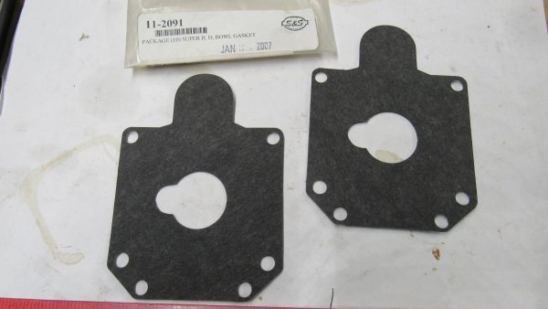 Harley Panhead, Shovelhead S & S. Super B, D Bowl Gasket. P/N 11-2091 - Image 2