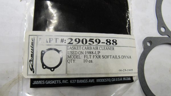 Harley Evolution, Twin Cam Air Cleaner Gasket. 1988-UP??. P/N 29059-88 - Image 4